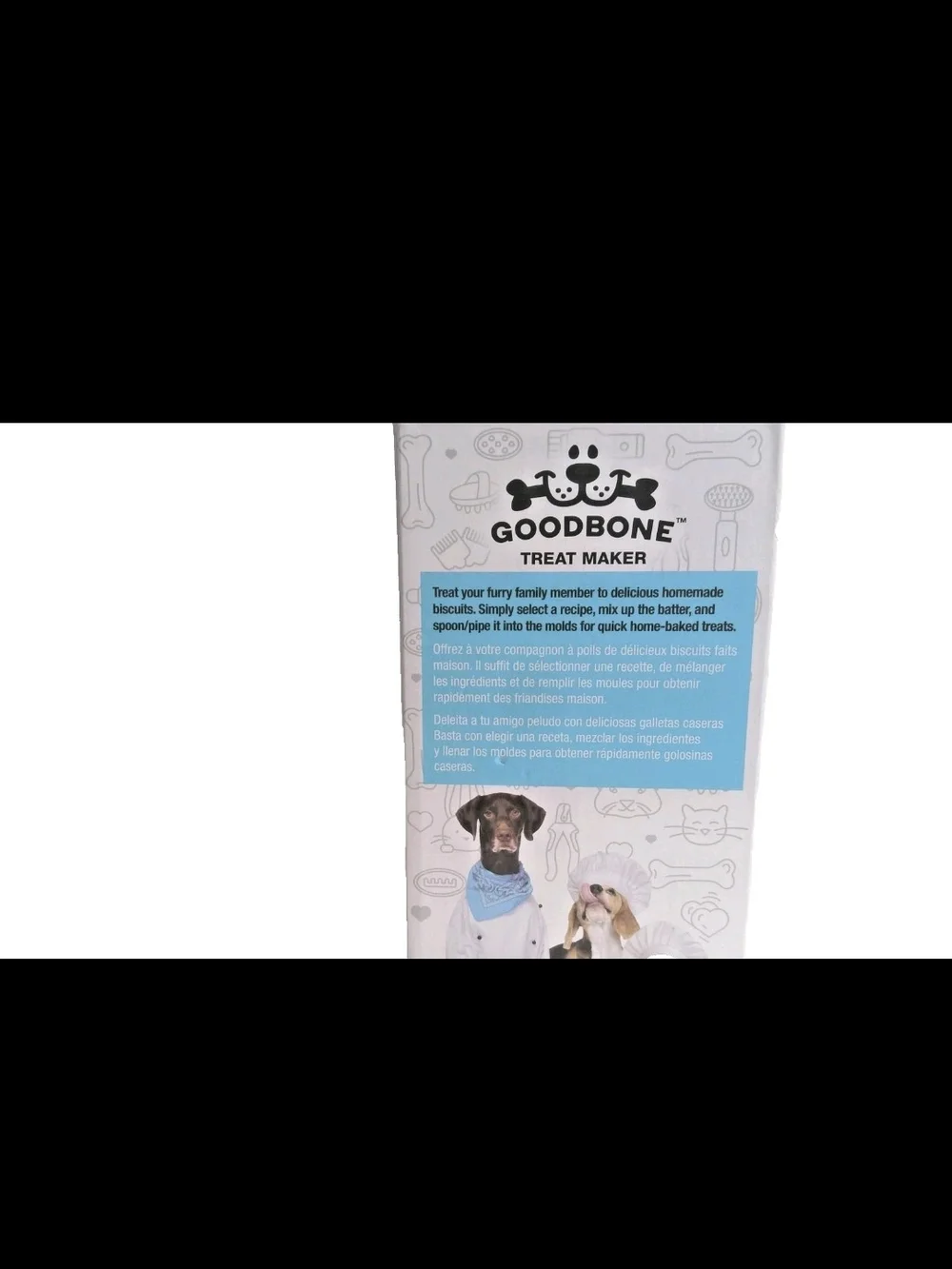 Conair Goodbone Treat Maker Dog Biscuit Machine Makes 6 Treats Green Recipes
